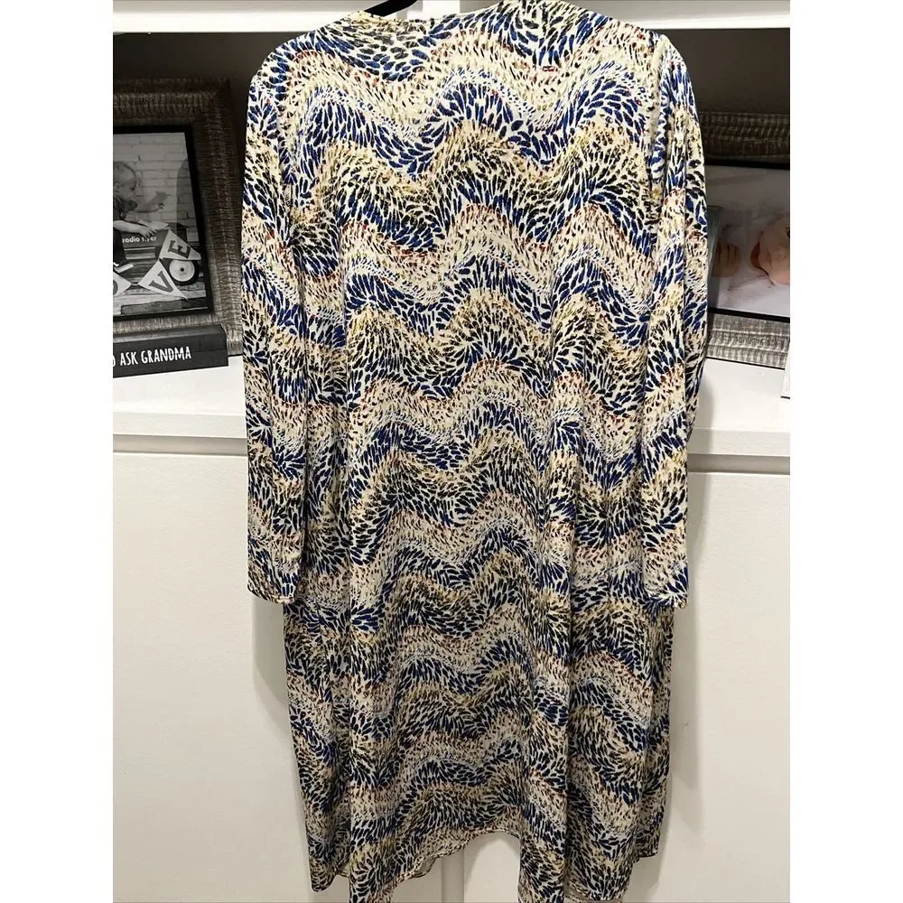 Lularoe Open Front Long Cardigan Jacket Womens Size M Sarah NWT‎  Pockets NEW